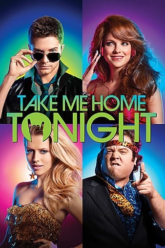 Download Take Me Home Tonight (2011) Dual Audio {Hindi-English}